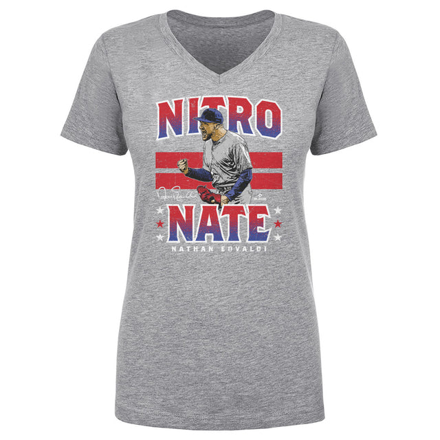 Nathan Eovaldi Women's V-Neck T-Shirt | 500 LEVEL