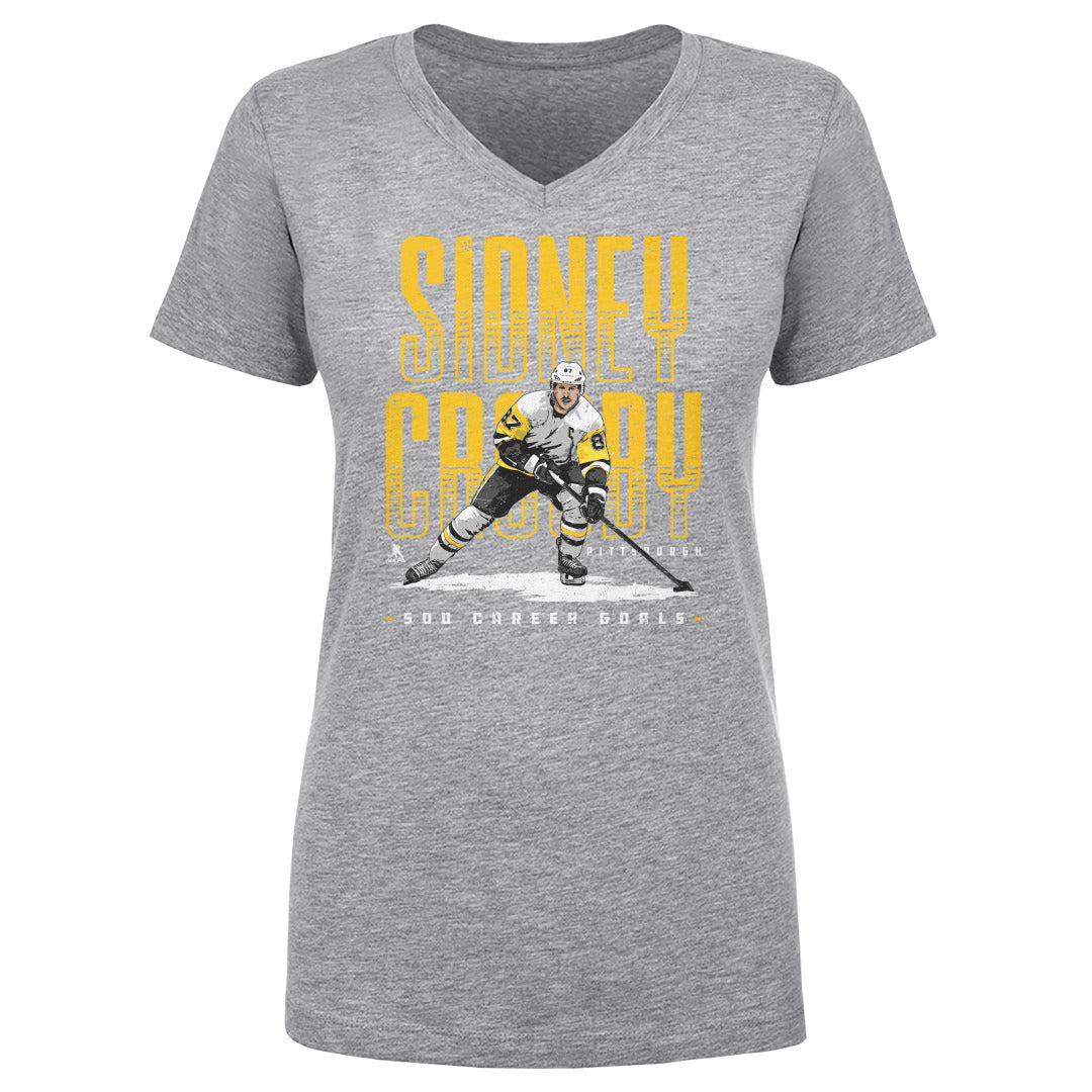 Sidney Crosby Women's V-Neck T-Shirt | 500 LEVEL
