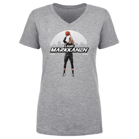 Lauri Markkanen Women's V-Neck T-Shirt | 500 LEVEL