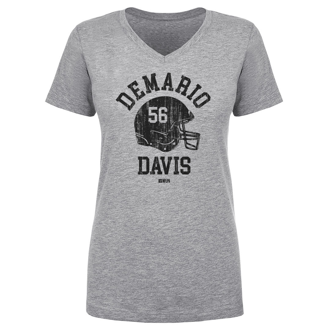 Demario Davis Women's V-Neck T-Shirt | 500 LEVEL