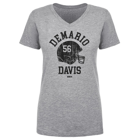 Demario Davis Women's V-Neck T-Shirt | 500 LEVEL