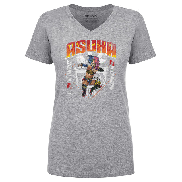 Asuka Women's V-Neck T-Shirt | 500 LEVEL