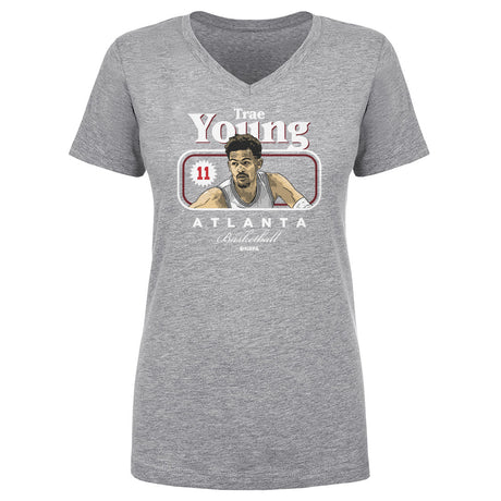 Trae Young Women's V-Neck T-Shirt | 500 LEVEL