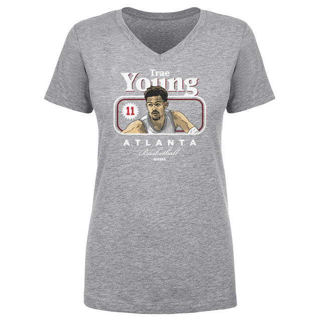 Trae Young Women's V-Neck T-Shirt | 500 LEVEL