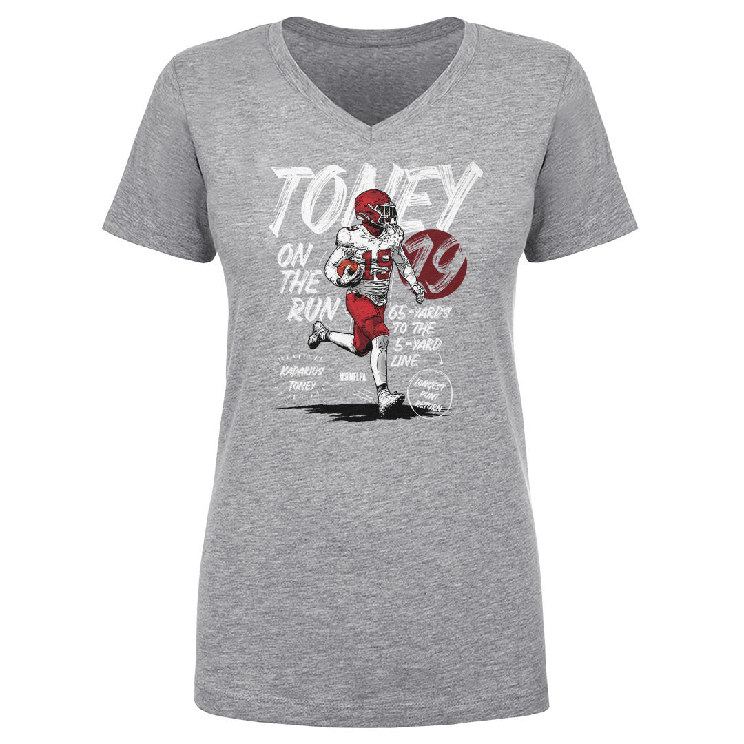 Kadarius Toney Women&#39;s V-Neck T-Shirt | 500 LEVEL