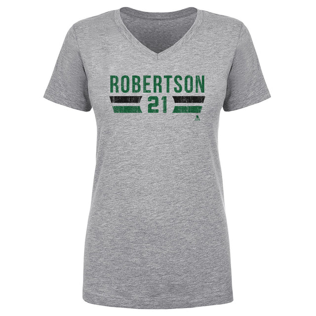 Jason Robertson Women's V-Neck T-Shirt | 500 LEVEL