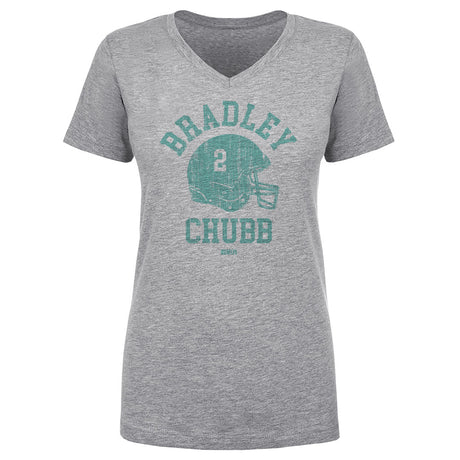 Bradley Chubb Women's V-Neck T-Shirt | 500 LEVEL