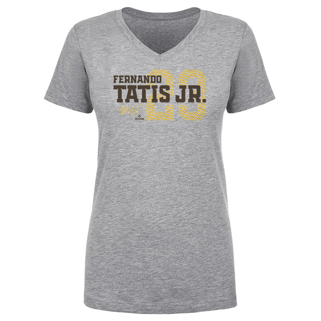 Fernando Tatis Jr. Women's V-Neck T-Shirt | 500 LEVEL