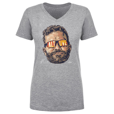Jose Altuve Women's V-Neck T-Shirt | 500 LEVEL