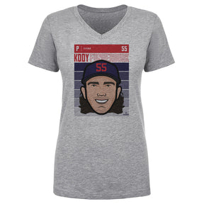 Kody Funderburk Women's V-Neck T-Shirt | 500 LEVEL
