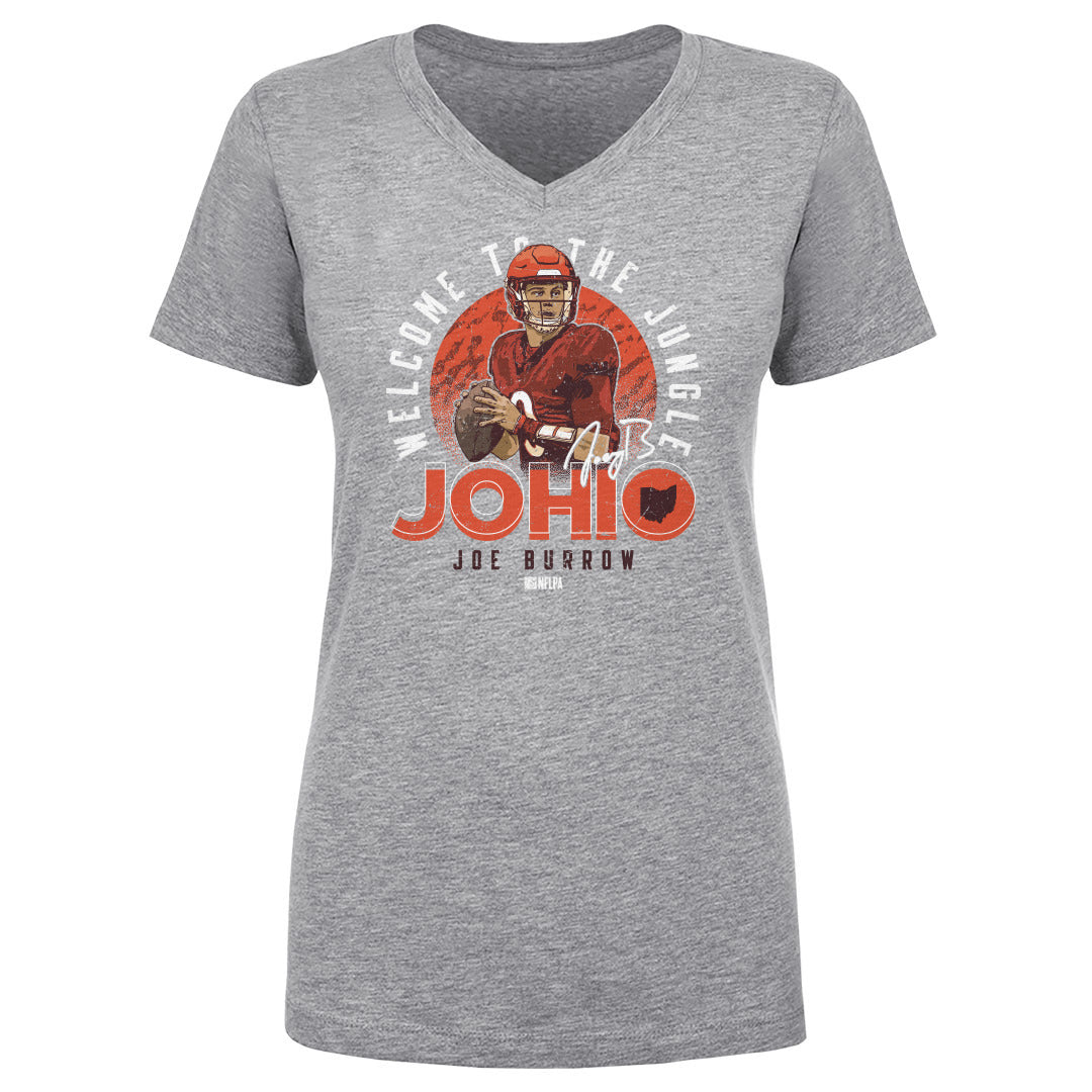 Joe Burrow Women's V-Neck T-Shirt | 500 LEVEL