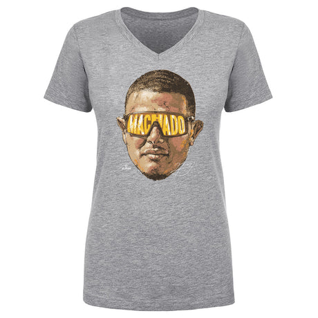 Manny Machado Women's V-Neck T-Shirt | 500 LEVEL