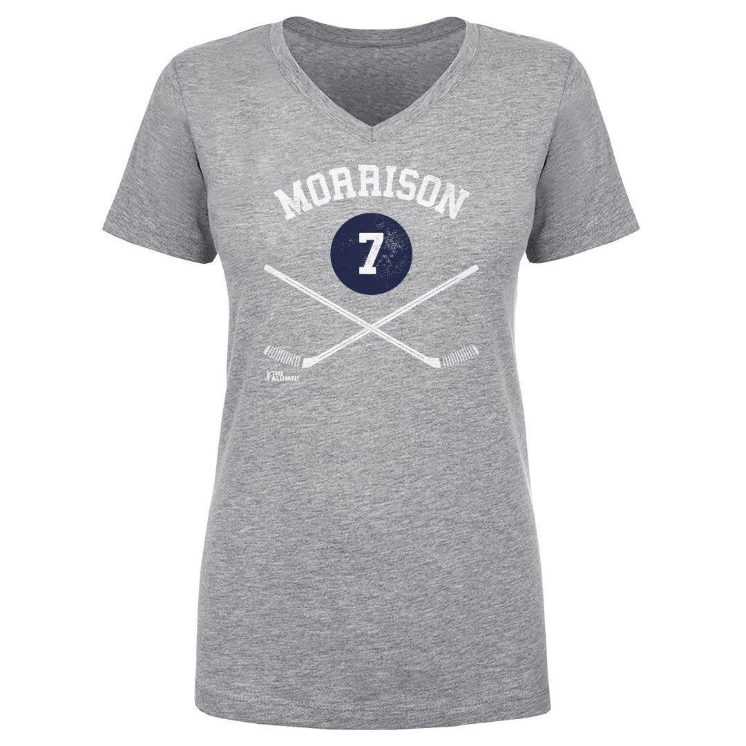 Brendan Morrison Women's V-Neck T-Shirt | 500 LEVEL