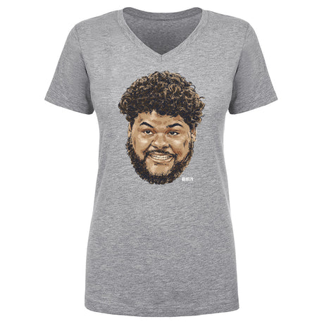 Darnell Wright Women's V-Neck T-Shirt | 500 LEVEL