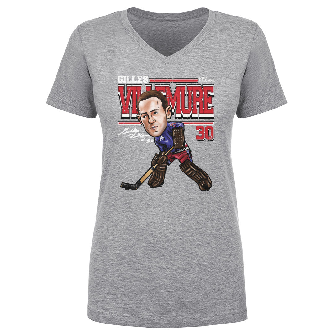 Gilles Villemure Women's V-Neck T-Shirt | 500 LEVEL