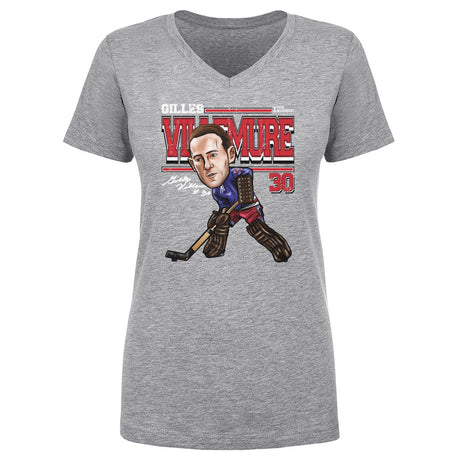 Gilles Villemure Women's V-Neck T-Shirt | 500 LEVEL