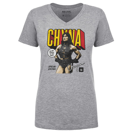 Chyna Women's V-Neck T-Shirt | 500 LEVEL