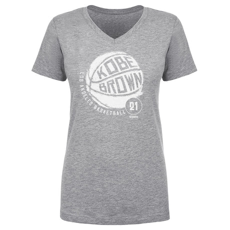 Kobe Brown Women's V-Neck T-Shirt | 500 LEVEL