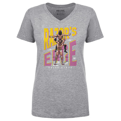 Razor Ramon Women's V-Neck T-Shirt | 500 LEVEL
