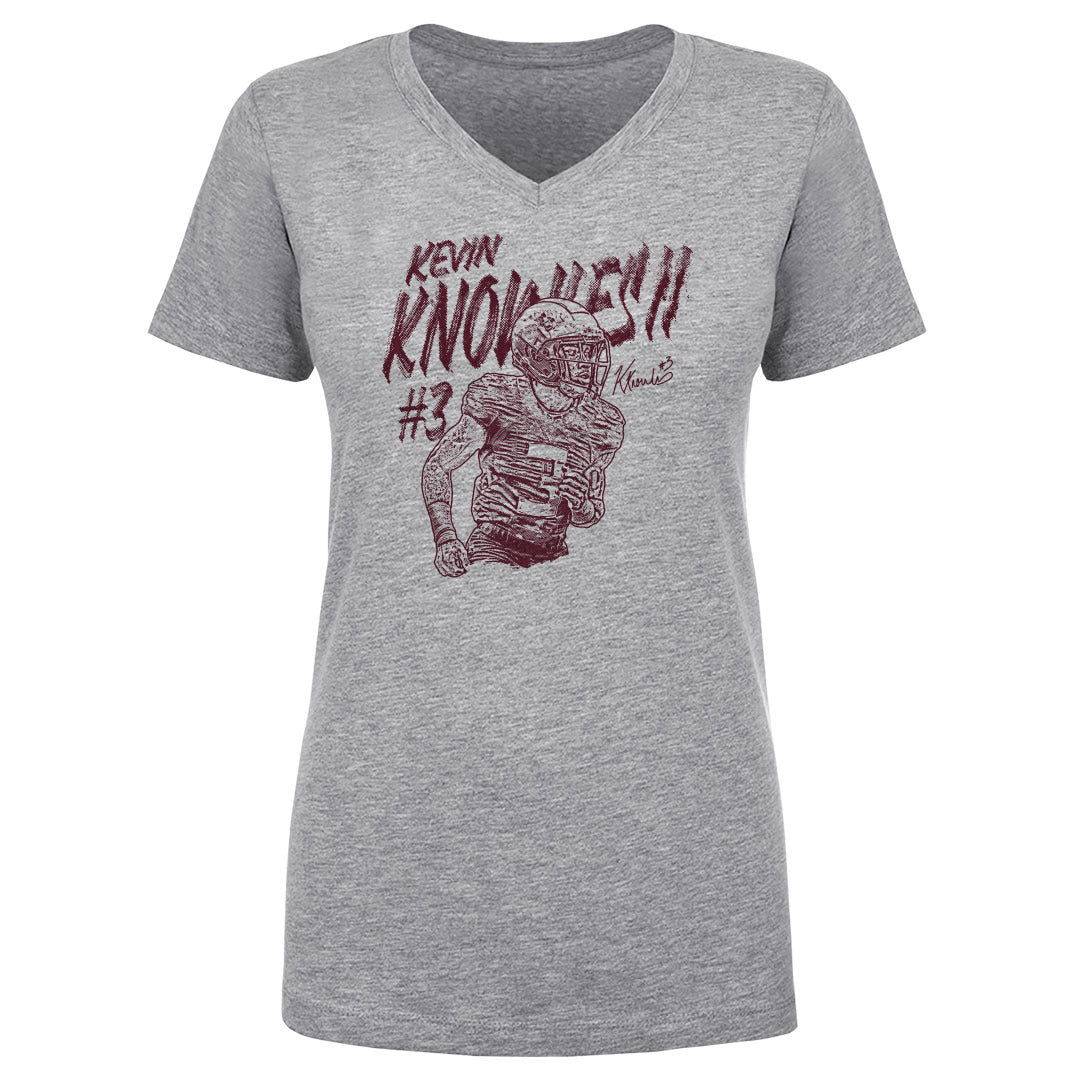Kevin Knowles II Women's V-Neck T-Shirt | 500 LEVEL