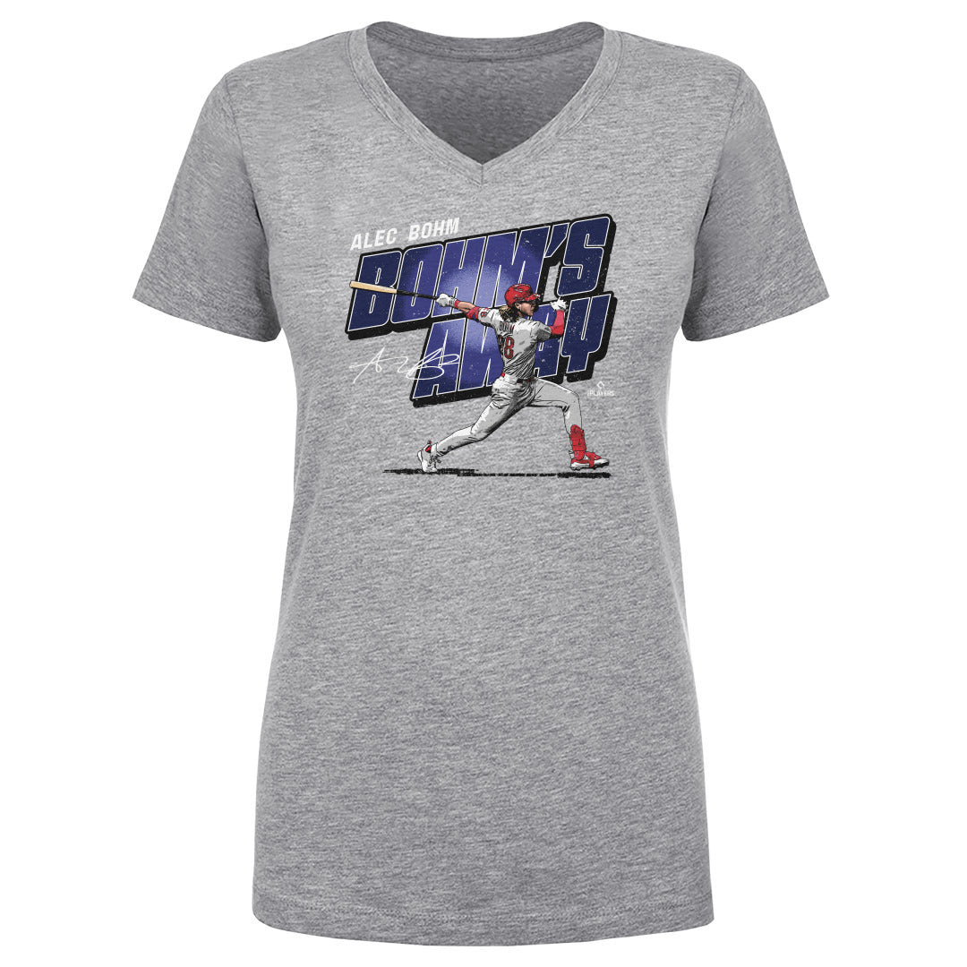 Alec Bohm Women's V-Neck T-Shirt | 500 LEVEL