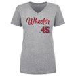 Zack Wheeler Women's V-Neck T-Shirt | 500 LEVEL