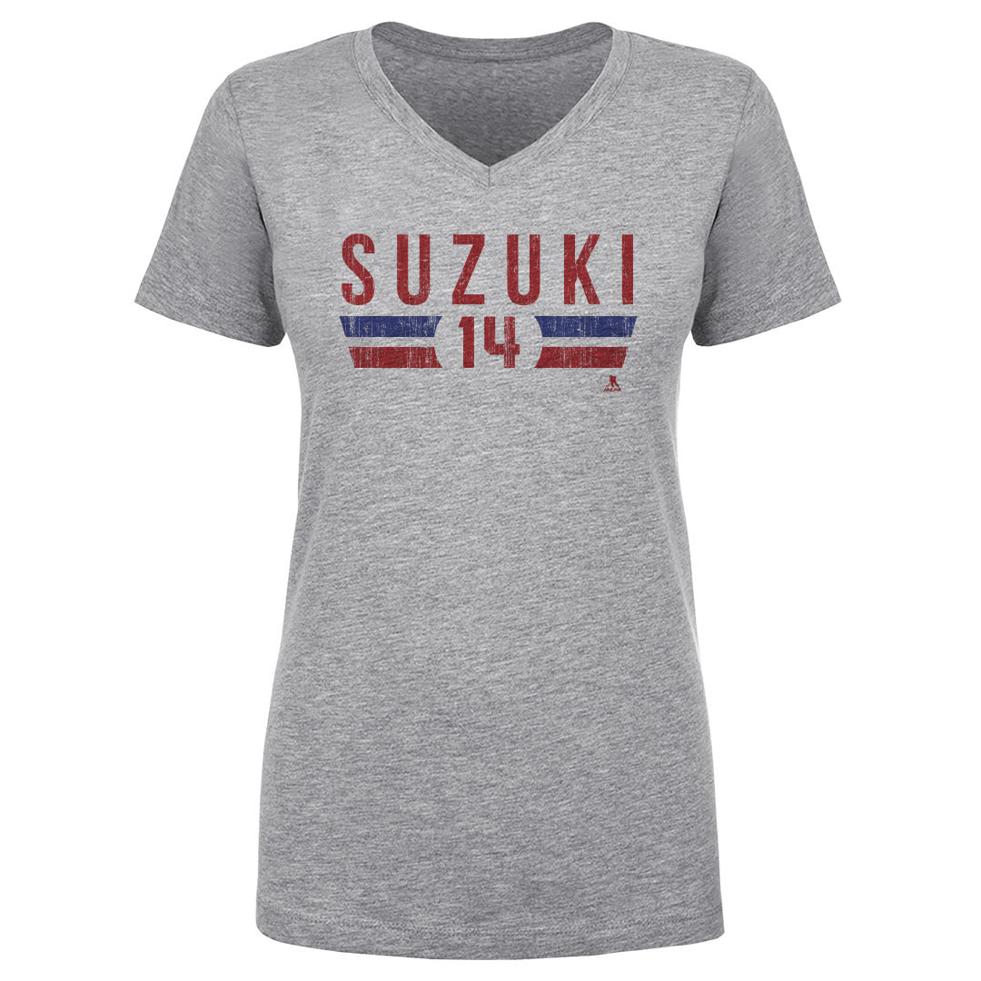 Nick Suzuki Women&#39;s V-Neck T-Shirt | 500 LEVEL