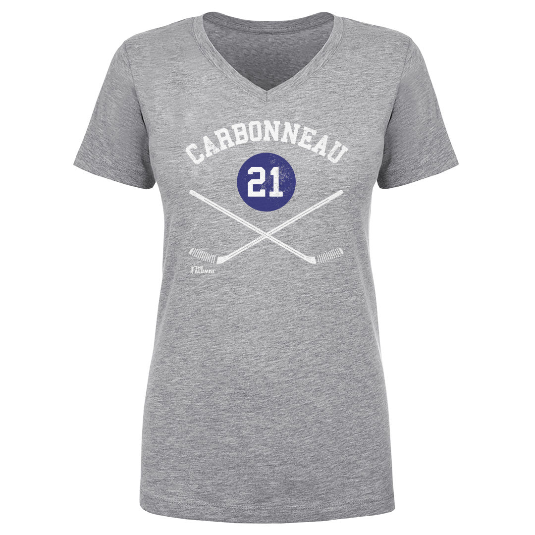 Guy Carbonneau Women's V-Neck T-Shirt | 500 LEVEL