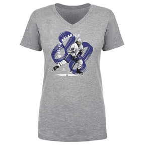William Nylander Women's V-Neck T-Shirt | 500 LEVEL