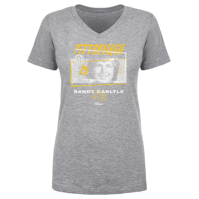 Randy Carlyle Women's V-Neck T-Shirt | 500 LEVEL