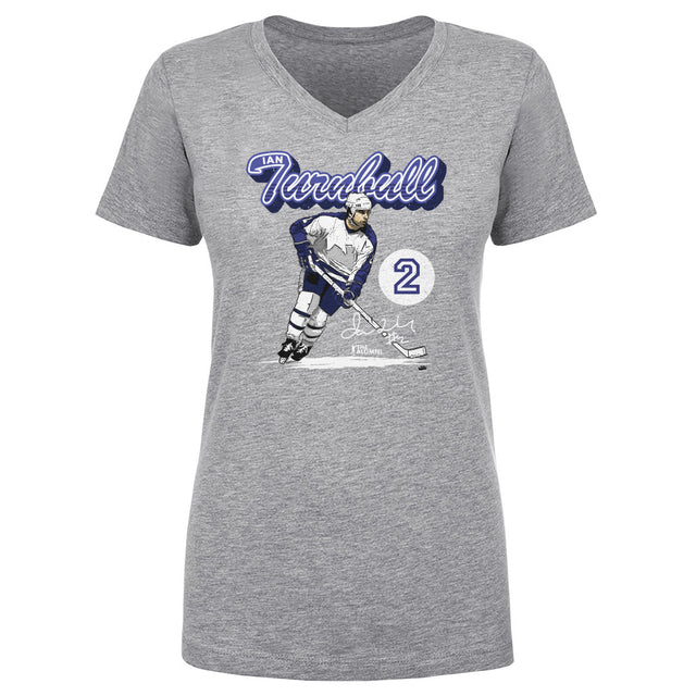 Ian Turnbull Women's V-Neck T-Shirt | 500 LEVEL