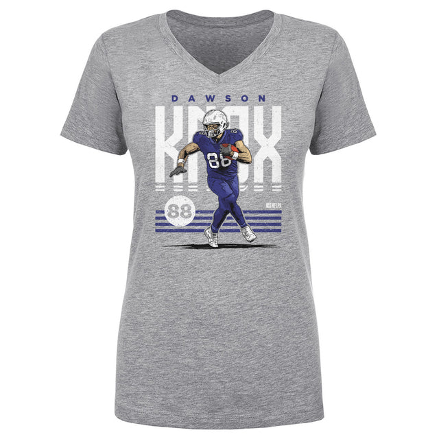 Dawson Knox Women's V-Neck T-Shirt | 500 LEVEL