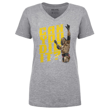 Booker T Women's V-Neck T-Shirt | 500 LEVEL