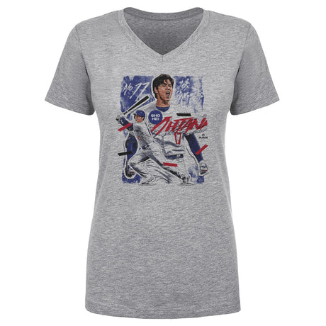 Shohei Ohtani Women's V-Neck T-Shirt | 500 LEVEL