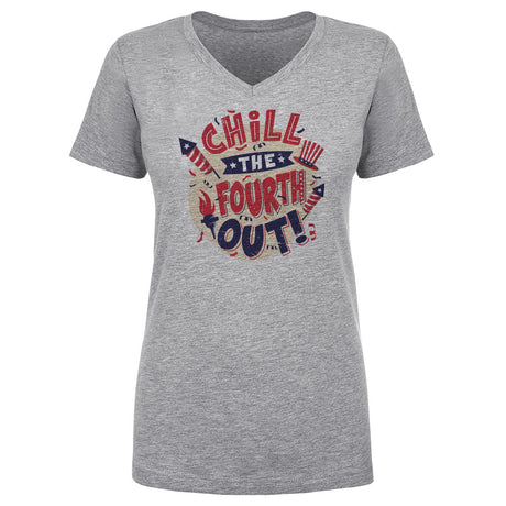 USA Women's V-Neck T-Shirt | 500 LEVEL