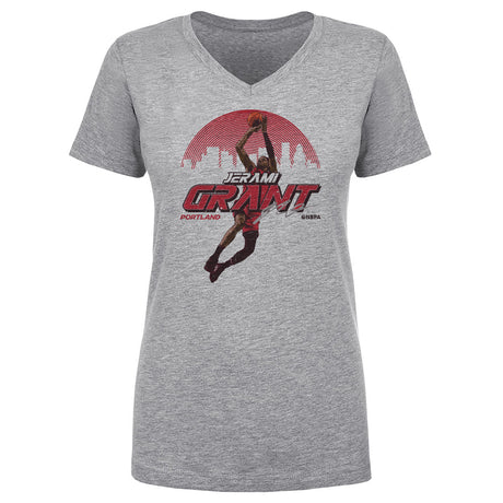Jerami Grant Women's V-Neck T-Shirt | 500 LEVEL