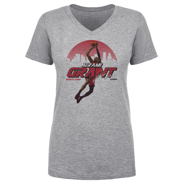 Jerami Grant Women's V-Neck T-Shirt | 500 LEVEL