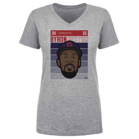 Byron Buxton Women's V-Neck T-Shirt | 500 LEVEL