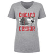 Connor Bedard Women's V-Neck T-Shirt | 500 LEVEL