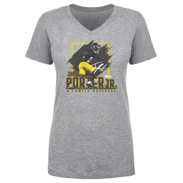 Joey Porter Jr. Women's V-Neck T-Shirt | 500 LEVEL