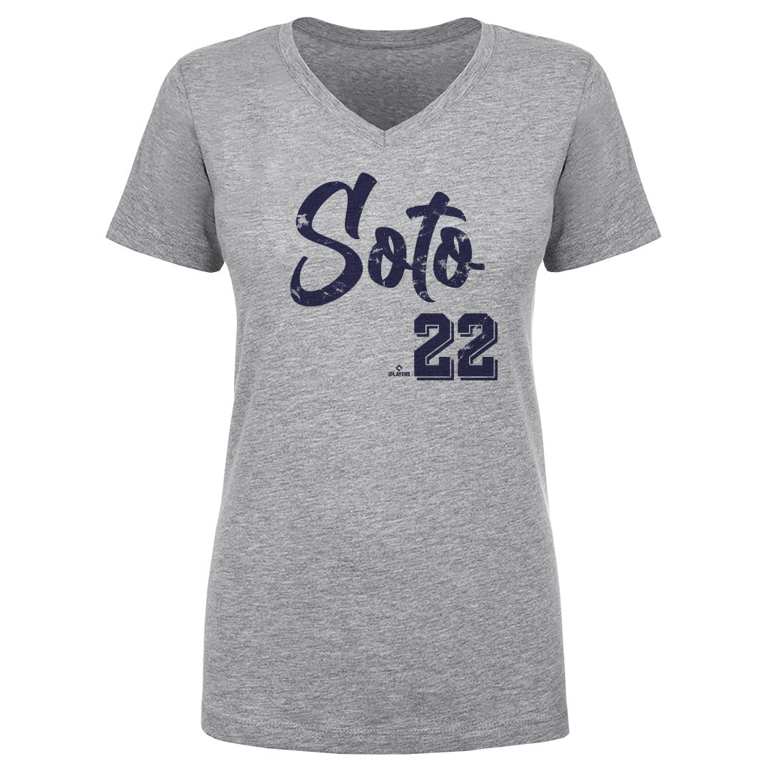 Juan Soto Women&#39;s V-Neck T-Shirt | 500 LEVEL