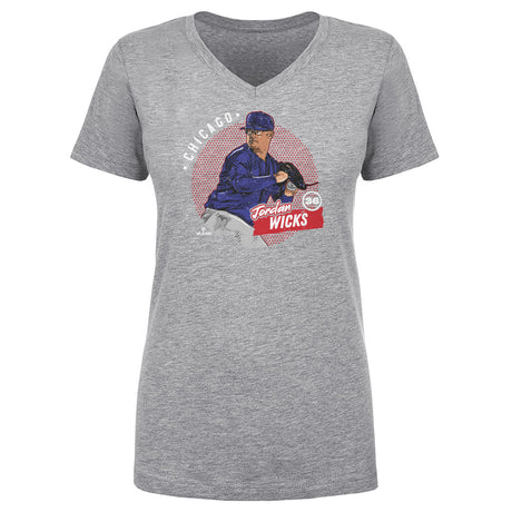 Jordan Wicks Women's V-Neck T-Shirt | 500 LEVEL