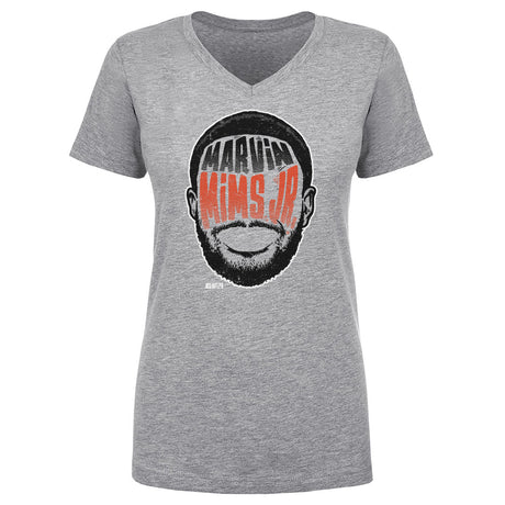 Marvin Mims Women's V-Neck T-Shirt | 500 LEVEL