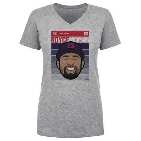 Royce Lewis Women's V-Neck T-Shirt | 500 LEVEL