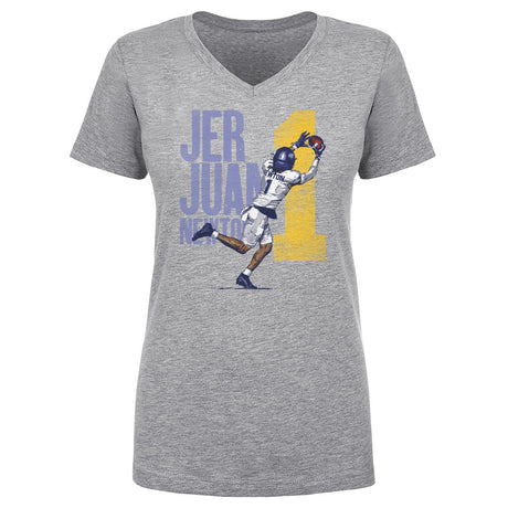 Jerjuan Newton Women's V-Neck T-Shirt | 500 LEVEL