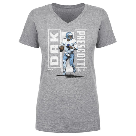 Dak Prescott Women's V-Neck T-Shirt | 500 LEVEL