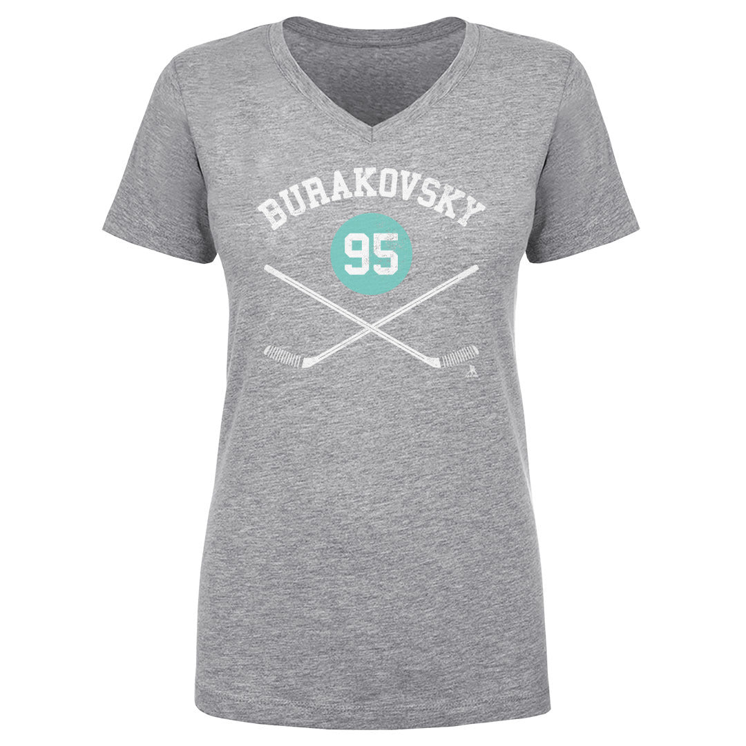 Andre Burakovsky Women&#39;s V-Neck T-Shirt | 500 LEVEL