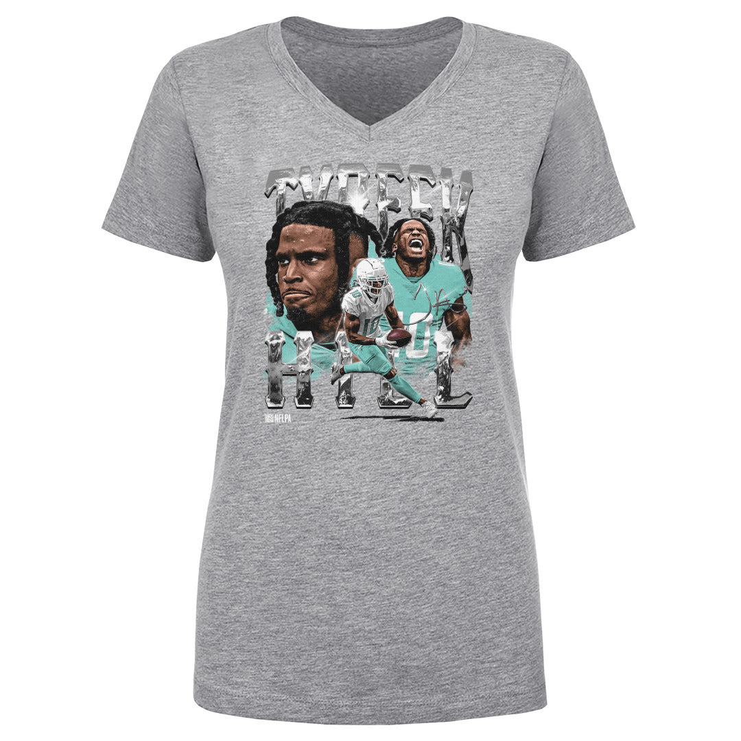 Tyreek Hill Women's V-Neck T-Shirt | 500 LEVEL