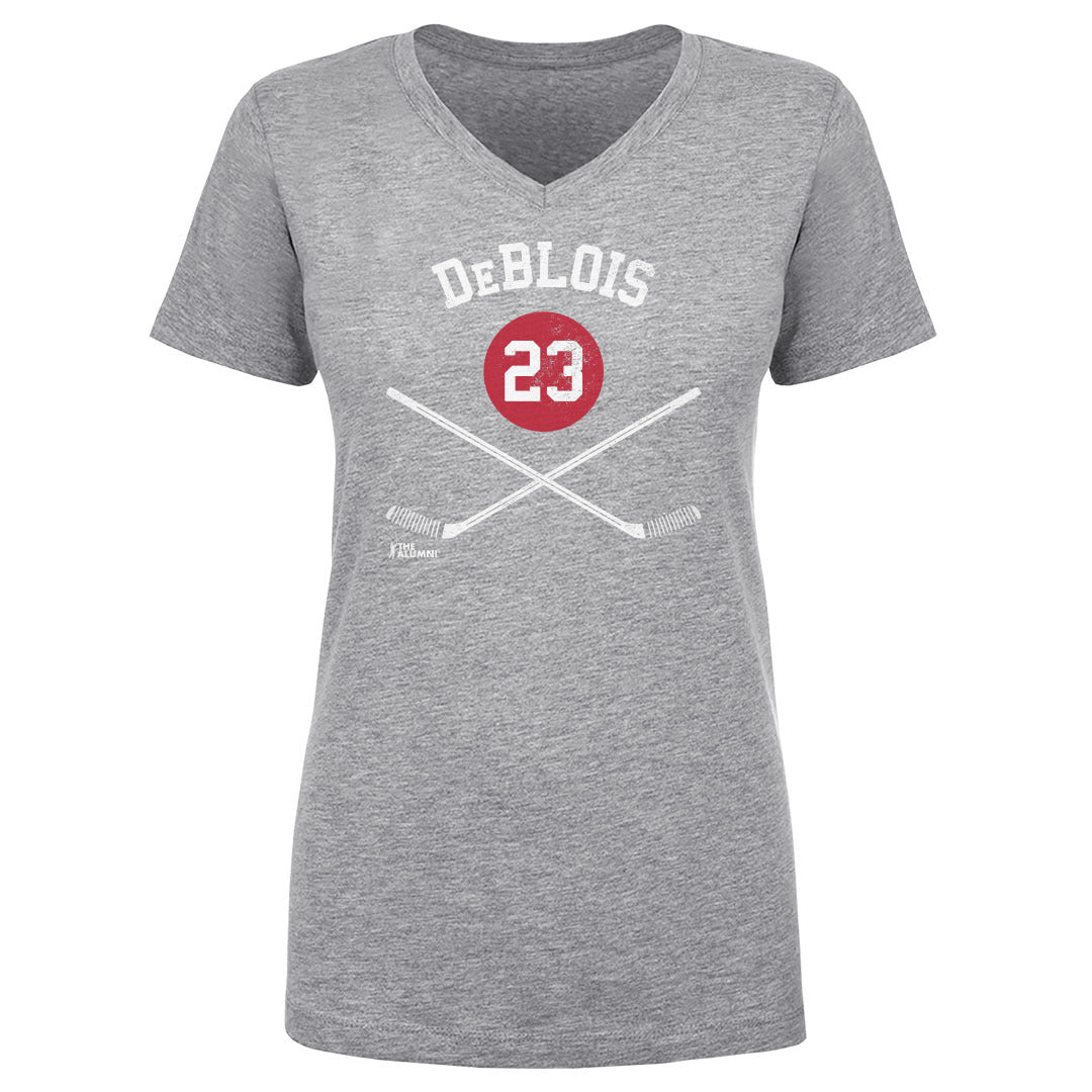 Lucien DeBlois Women's V-Neck T-Shirt | 500 LEVEL
