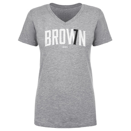 Jaylen Brown Women's V-Neck T-Shirt | 500 LEVEL